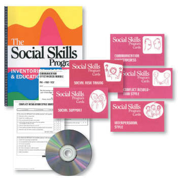 The Social Skills Book & Cards Set product image