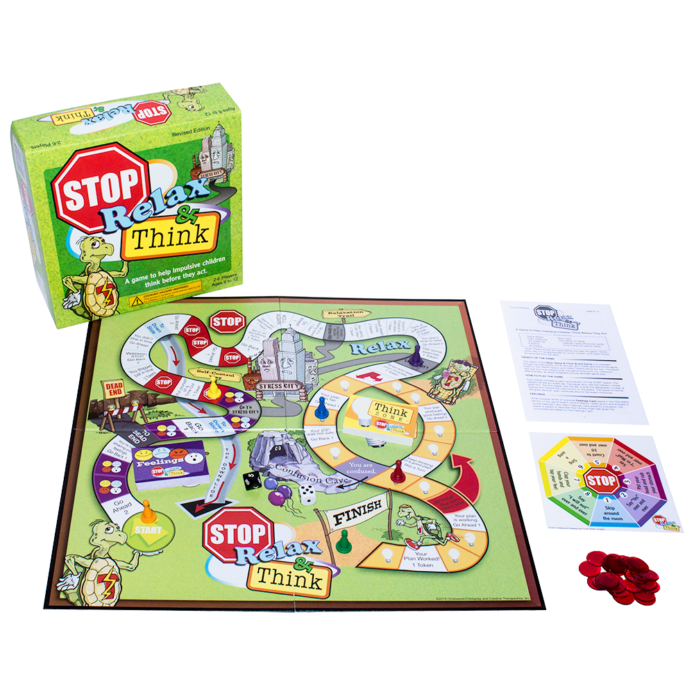 Stop, Relax & Think Board Game Childswork/Childsplay — Childs Work Childs  Play
