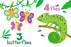 Jungle Counting Sensory Silicone Touch and Feel Board Books