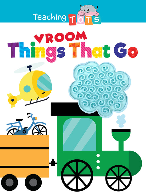 Vroom: Things That Go  Sensory Silicone Touch and Feel Board Books