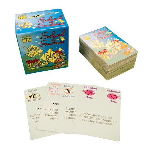 Play 2 Learn Go Fish: School of Success Card Game