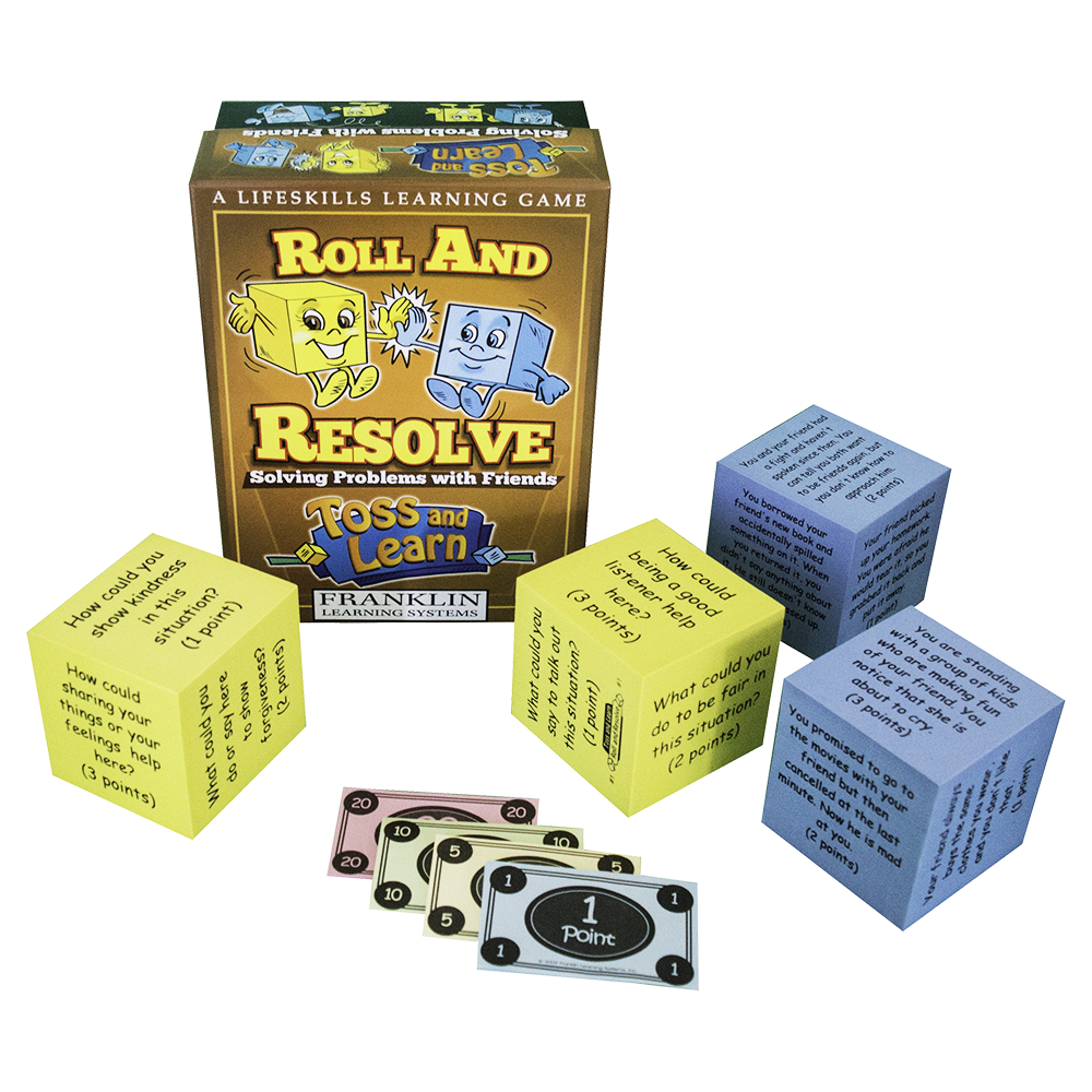 Toss and Learn: Roll and Resolve Problem Solving Friends